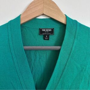 Todd Snyder Vibrant Teal Sweater